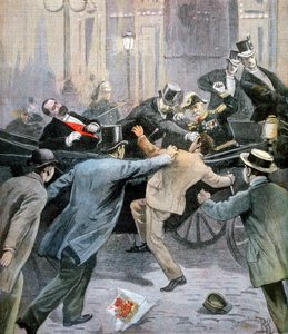 Assassinato de Marie François Sadi Carnot, Presidente da Terceira República Francesa, 1894 de Unbekannt