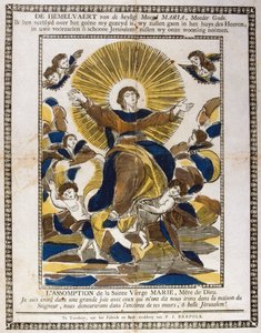 Assunção da Virgem Maria, século XIX de Unbekannt