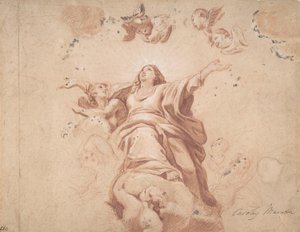 Assunção da Virgem depois de Carlo Maratta, século XVII. de Unbekannt
