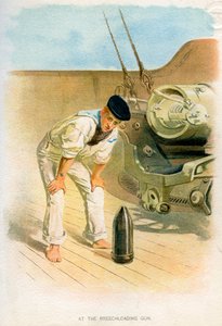 Na pistola de culatra, c1890-c1893 de Unbekannt