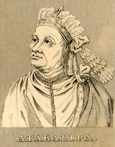 Atabalipa, c1502-1533, 1830. de Unbekannt