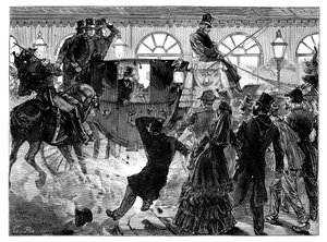 Tentativa de assassinato do imperador francês, 28 de abril de 1855 de Unbekannt