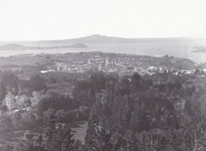 Auckland, do Monte Eden, final do século XIX e início do século XX. de Unbekannt