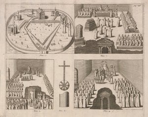 Audiência no Czar Russo, Moscou. Publicado por Jacob Ulfeldt, 1578. de Unbekannt