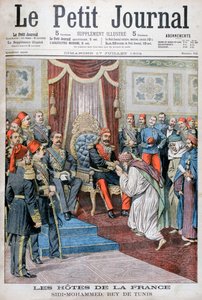 Audiência com Muhammad IV al-Hadi, o Bey de Tunis, 1904 de Unbekannt