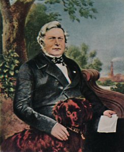 August Borsig 1804-1854. - Pintura de Krüger, 1934. de Unbekannt