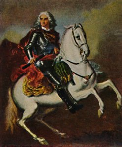 Agosto, o Forte 1670-1733. - Pintura de Silvestre, 1934. de Unbekannt