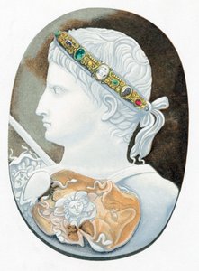 Augusto César - Caio Júlio César Octavianus 63 aC-14 dC, primeiro imperador romano de Unbekannt
