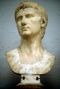Augusto César - Caio Júlio César Octavianus 63 aC-14 dC, primeiro imperador romano de Unbekannt