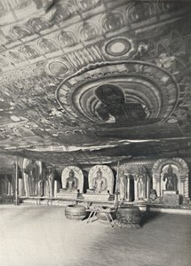 Dos templos rochosos de Dambulla, 1926 de Unbekannt