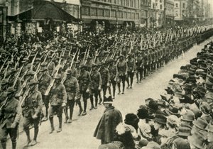 Tropas australianas, Melbourne, Primeira Guerra Mundial, c1915, c1920. de Unbekannt