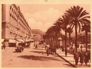 Avenida de Verdun, Nice, 1930. de Unbekannt