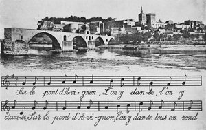 Avignon. - Ponte St-Benezet, c1925 de Unbekannt