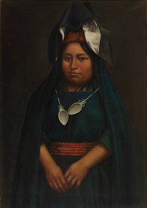 Garota Aymara, c. 1890-1892. de Unbekannt