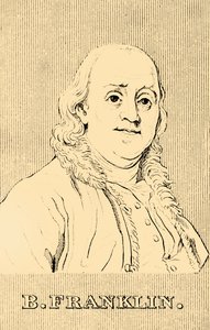 B. Franklin, 1706-1790, 1830. de Unbekannt