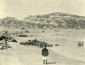 Praia traseira, Sorrento, Victoria, 1901. de Unbekannt