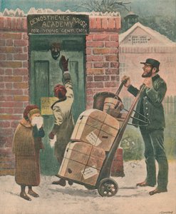 De volta à escola, 1895. de Unbekannt
