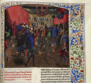 Bal des Ardents, ca 1470-1475. de Unbekannt