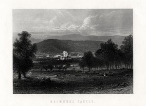 Castelo de Balmoral, Escócia, 1883 de Unbekannt