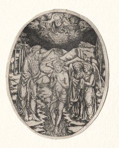 Batismo de Cristo, 1400s. de Unbekannt