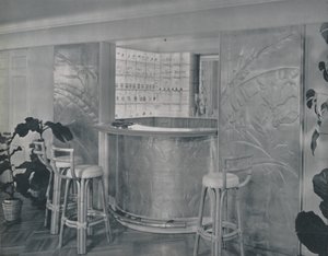 Bar na casa do Sr. e Sra. Miles Gray, 1942. de Unbekannt