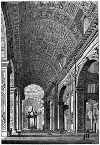 Basílica de São Pedro, Roma, 1870 de Unbekannt