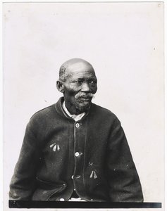 Primeiro-Ministro do Chefe da Basuto, c.1920s (impressão em prata gelatina) de Unbekannt