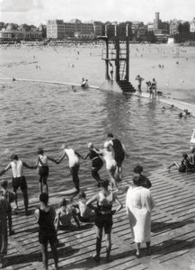 Piscina, Dinard, Bretanha, França, século XX de Unbekannt