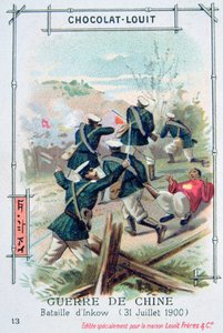 Batalha em Inkow, China, Rebelião Boxer, 31 de julho de 1900 de Unbekannt