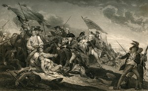 Batalha de Bunker Hill, 1877. de Unbekannt
