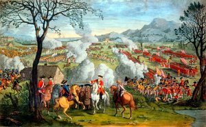 Batalha de Culloden, 16 de abril de 1746, século XVIII de Unbekannt