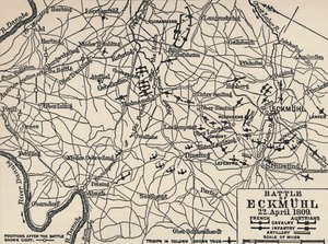 Batalha de Eckmühl, 22 de abril de 1809, 1896. de Unbekannt