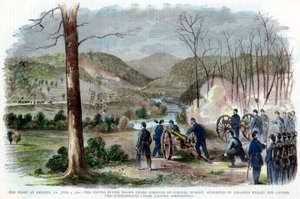 Batalha de Philippi, Virgínia Ocidental, Guerra Civil Americana, 3 de junho de 1861 de Unbekannt