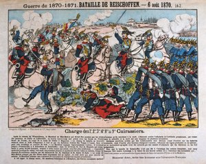 Batalha de Reichshoffen, guerra franco-prussiana, 6 de agosto de 1870 de Unbekannt