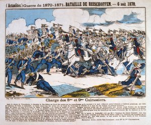Batalha de Reichshoffen, guerra franco-prussiana, 6 de agosto de 1870 de Unbekannt