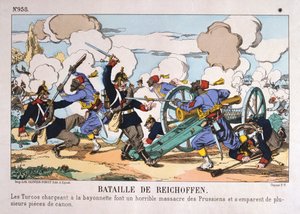 Batalha de Reichshoffen, guerra franco-prussiana, 6 de agosto de 1870 de Unbekannt