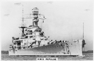 Cruzador de Batalha HMS Repulse, 1937 de Unbekannt