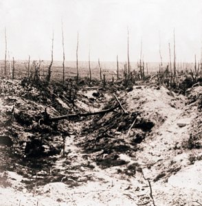 Campo de batalha, c1914-c1918 de Unbekannt