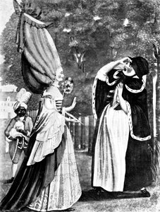 Não se surpreenda querida mãe, é de fato sua filha Anne, 1770 de Unbekannt