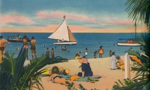 Praia de Pradomar. 20 minutos de Barranquilla, c1940s de Unbekannt