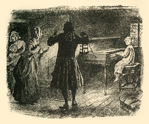 Beckoned silenciosamente ao resto para segui-lo, 1907. de Unbekannt