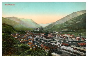 Bellinzona, Suíça, início do século XX de Unbekannt