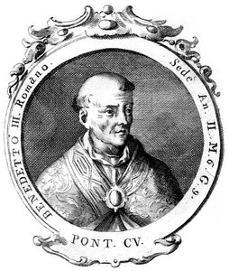 Bento III, Papa da Igreja Católica de Unbekannt