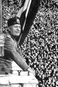 Benito Mussolini 1883-1945, ditador fascista italiano de Unbekannt