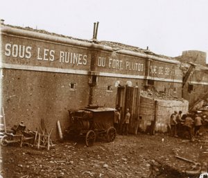 Melhor ser enterrado ... do que se render, Verdun, norte da França, c1914-c1918 de Unbekannt