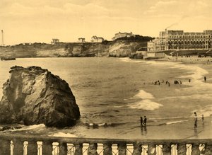 Biarritz - Hotel do Palácio e da Baie, c1930. de Unbekannt