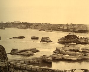 Biarritz - Visão geral tirada do Altaay, c1930. de Unbekannt