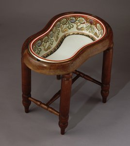 Bidê de Elisabeth da Baviera Fábrica de porcelana Carl Knoll, Carlsbad, 1887-1890 de Unbekannt