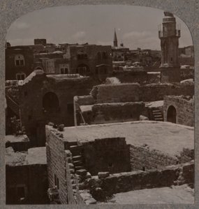 Vista aérea de Lydda, c1900 de Unbekannt