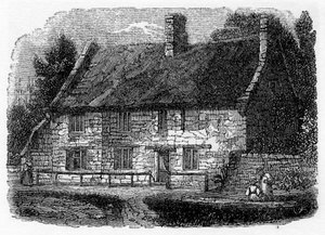 Local de nascimento do reverendo James Hervey, Hardingston, perto de Northampton, 1840 de Unbekannt